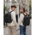 E1930 - Kono Durable Polyester Everyday Backpack With Sleek Design - Black