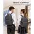 E1930 - Kono Durable Polyester Everyday Backpack With Sleek Design - Dark Grey