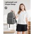 E1930 - Kono Durable Polyester Everyday Backpack With Sleek Design - Grey