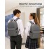 E1930 - Kono Durable Polyester Everyday Backpack With Sleek Design - Grey