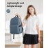 E1930 - Kono Langlebiger Polyester Alltagsrucksack mit Schlankem Design - Marineblau