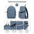E1930 - Kono Langlebiger Polyester Alltagsrucksack mit Schlankem Design - Marineblau