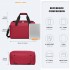 E2016S - Kono Structured Travel Duffle Bag - Burgundy