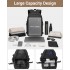 E6715 - Kono Business Laptop Backpack with USB Charging Port - Black