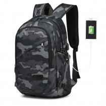 E6715 - Kono Biznesowy plecak na laptopa z portem ładowania USB - Kamo