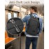 E6715 - Kono Business Laptop Backpack with USB Charging Port - Dark Grey