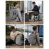 E6715 - Kono Business Laptop Backpack with USB Charging Port - Grey
