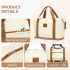EA2212 - Kono Zwei Stücke Erweiterbar Dauerhaft Wasserdicht Reise-Seesack-Set - Beige und Braun