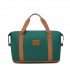 EA2212 - Kono Two Pieces Expandable Durable Waterproof Travel Duffel Bag Set - Green And Brown