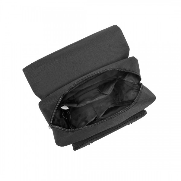 EG2032 - Kono Smart Practical Backpack with USB Chargable Interface - Black