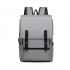 EG2032 - Kono Smart Practical Backpack with USB Chargable Interface - Grey