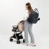 EM2118 - Kono Unisex Maternity Changing Bag with Travel Changing Mat - Grey