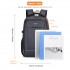 EM2130 - Kono Functional Travel Backpack With USB Charging Port - Navy