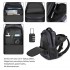 EM2130 - Kono Functional Travel Backpack With USB Charging Port - Navy