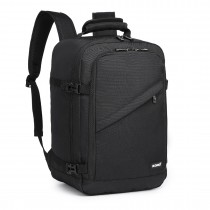 EM2231 - Kono Lekki Bagaż podręczny Biznesowy plecak podróżny - Czarny