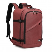 EM2231 - Kono Lekki Bagaż podręczny Biznesowy plecak podróżny - Burgundia