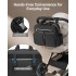 EQ2248 - Kono Durable And Functional Changing Tote Bag - Black