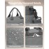 EQ2248 - Kono Durable And Functional Changing Tote Bag - Grey
