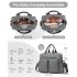 EQ2248 - Kono Durable And Functional Changing Tote Bag - Grey