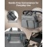 EQ2248 - Kono Durable And Functional Changing Tote Bag - Grey