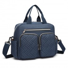 EQ2248 - Kono Durable And Functional Changing Tote Bag - Navy