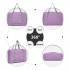 EQ2256 - Kono Foldable Waterproof Storage Travel Handbag - Purple