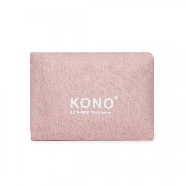 EQ2256 - Kono Zusammenklappbar Wasserdicht Lagerung Reisen Handtasche - Rosa