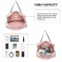 EQ2256 - Kono Foldable Waterproof Storage Travel Handbag - Pink