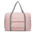 EQ2256 - Kono Foldable Waterproof Storage Travel Handbag - Pink