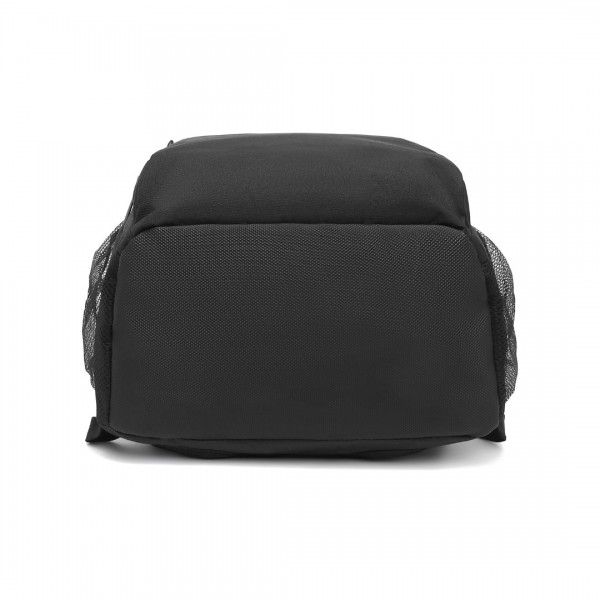 EQ2304 - Kono Men's Versatile and Sleek Urban Commuter Backpack - Black
