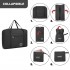 EQ2308 - Kono Foldable Waterproof Storage Cabin Travel Handbag - Black
