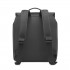 EQ2327 - Kono PVC Coated Water-resistant Streamlined And Innovative Flap Backpack - Black