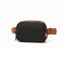 EQ2345 - Kono Sleek And Stylish Minimalist Classic Waterproof Waist Pack - Black And Brown