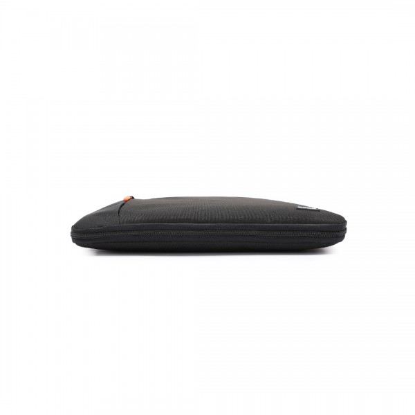 EQ2346L - Kono Streamline Wodoodporny Duży Pokrowiec na laptopa Z Aksamitne wnętrze - Czarny