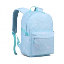 EQ2361 - Kono Wodoodporny Plecak szkolny Z bezpieczny komorą na laptopa - Niebieski
