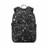 EQ2361 - Kono Wasserabweisend Schulrucksack Mit sicherem Laptop-Fach - Schwarz