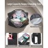 EQ2411 - Kono Versatile Diaper Changing Tote Bag with Built-In Changing Mat Thermal Insulation Waterproof Design - Black