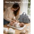 EQ2411 - Kono Versatile Diaper Changing Tote Bag with Built-In Changing Mat Thermal Insulation Waterproof Design - Grey