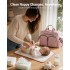 EQ2411 - Kono Versatile Diaper Changing Tote Bag with Built-In Changing Mat Thermal Insulation Waterproof Design - Pink