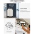 K1777-1L - Kono 19 Inch ABS Lightweight Compact Hard Shell Cabin Suitcase Travel Carry-On Luggage - Beige