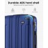 K1777-1L - Kono 19/24/28 Inch 3 Piece Set ABS Lightweight Compact Hard Shell Travel Luggage - Navy