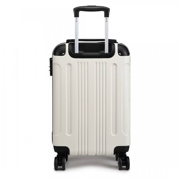 K1777L - Kono 19 Zoll ABS Hartschalenkoffer Gepäck - Beige