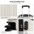 K1777L - Kono 19 Zoll ABS Hartschalenkoffer Gepäck - Beige
