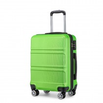 K1871-1L - Kono ABS 24 calowa rzeźbiona walizka pozioma - zielona