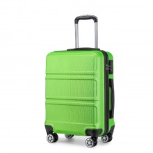 K1871-1L - Kono ABS 28 Zoll geformter horizontaler Design-Koffer - grün