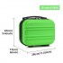 K1871-1L - Kono 12 Inch Lightweight Hard Shell ABS Vanity Case - Green