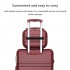 K1871-1L - Kono 12 Inch Lightweight Hard Shell ABS Vanity Case - Burgundy