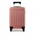 K1872L - Kono 19 Inch ABS Hard Shell Carry On Luggage 4 Wheel Spinner Suitcase - Nude