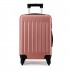 K1872L - Kono 24 Inch ABS Hard Shell Luggage 4 Wheel Spinner Suitcase - Nude