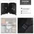K1991-1L - Kono 19 Inch Horizontal Design ABS Hard Shell Suitcase With TSA Lock - Grey